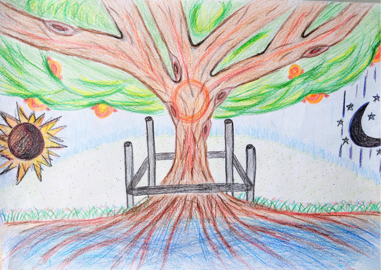 A hand-drawn deeply rooted tree — symbol of the Deeply Rooted Ecosystem
